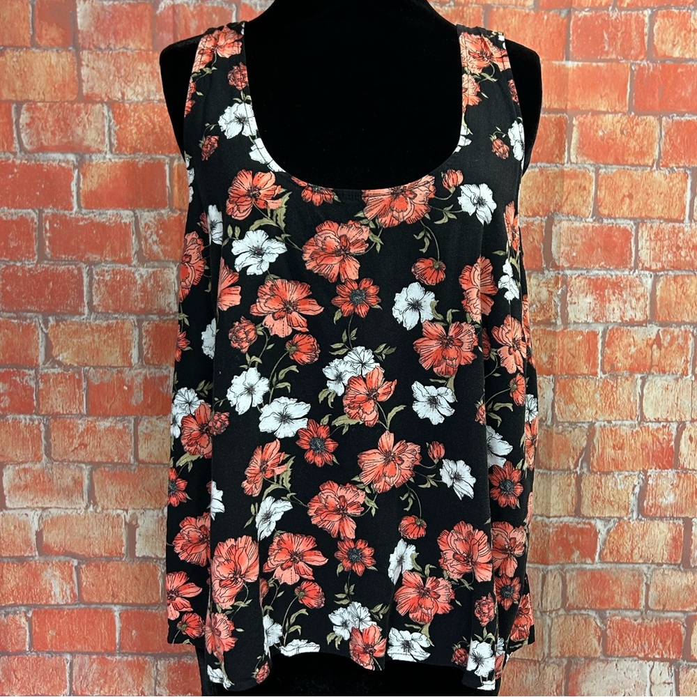 Forever 21 Plus Size Floral Tank Top